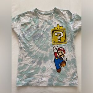 (KIDS) Target- Mario Tie Dye shirt size xs